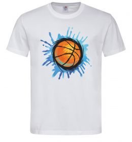 Чоловіча футболка Баскетбольний м'яч бризки
