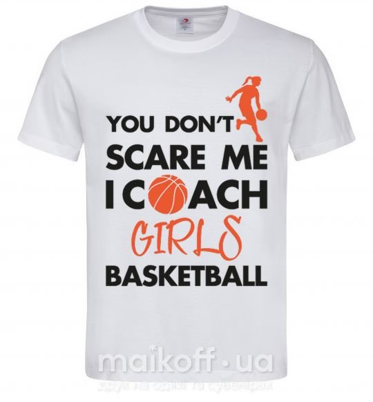 Чоловіча футболка Coach girls basketball Білий фото