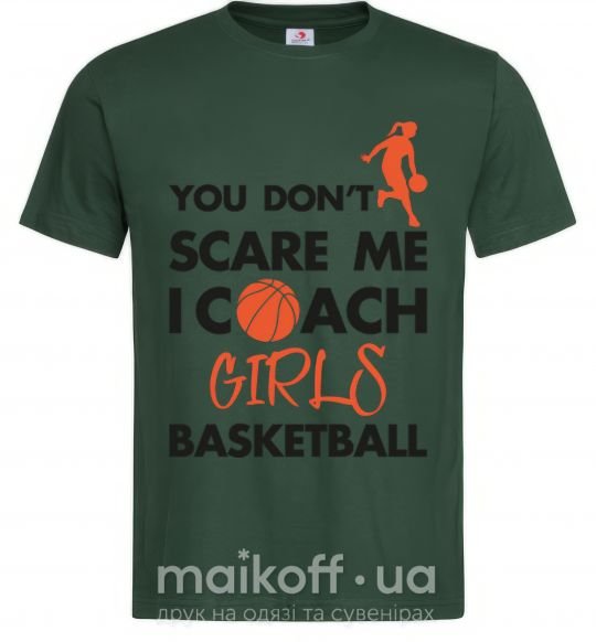Чоловіча футболка Coach girls basketball Темно-зелений фото