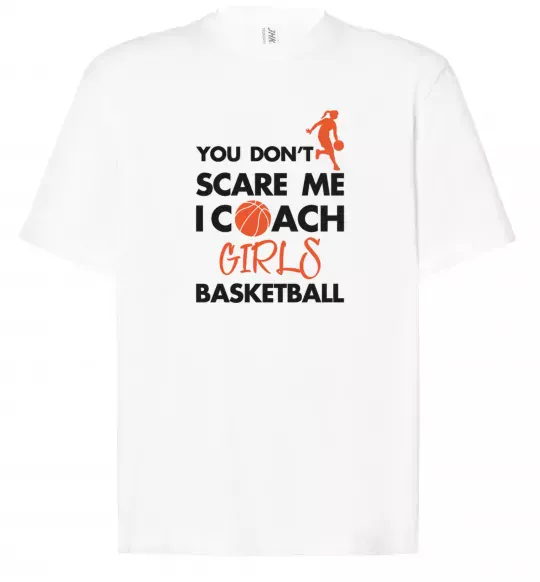 Футболка Оверсайз Coach girls basketball Белый фото