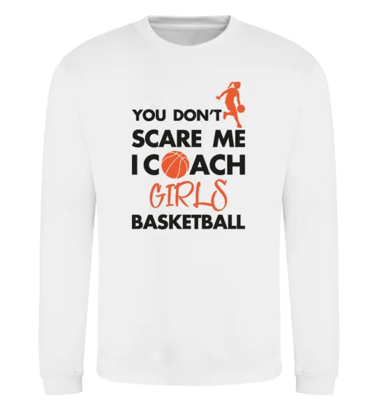 Свитшот Coach girls basketball Белый фото