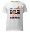 Чоловіча преміум футболка Coach girls basketball Білий фото