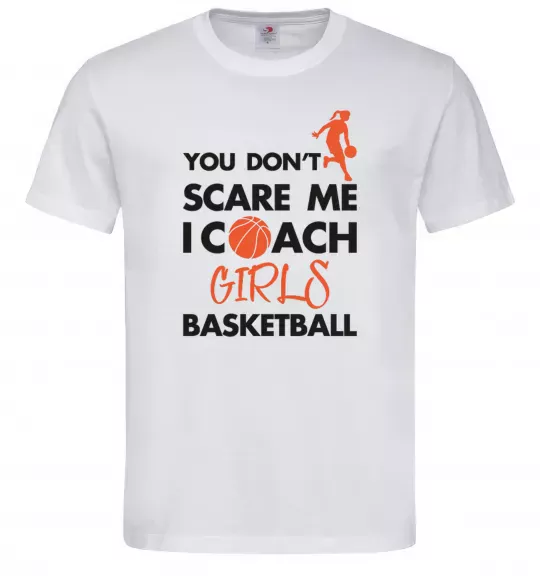 Мужская футболка Coach girls basketball Белый фото