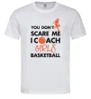 Мужская футболка Coach girls basketball Белый фото