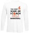 Лонгслив Coach girls basketball Белый фото