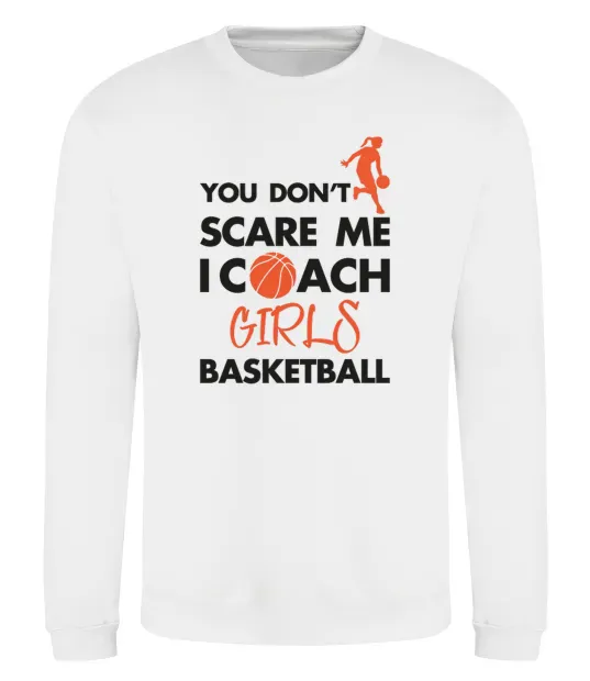 Світшот Coach girls basketball Білий фото