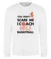 Світшот Coach girls basketball Білий фото