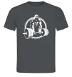 Чоловіча футболка Горилла жме Графіт фото