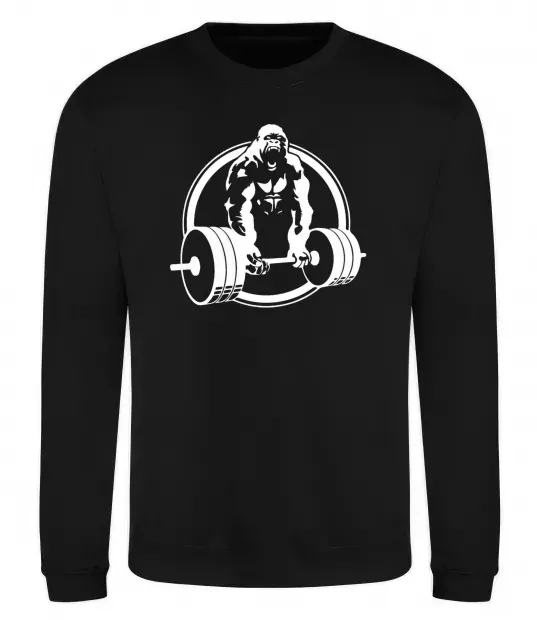 Свитшот Горилла жме Черный фото