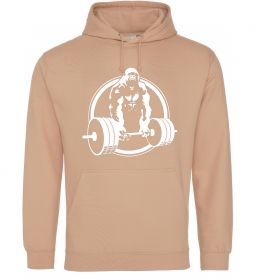 Женская толстовка (худи) Горилла жме Женская толстовка (худи) Горилла жме