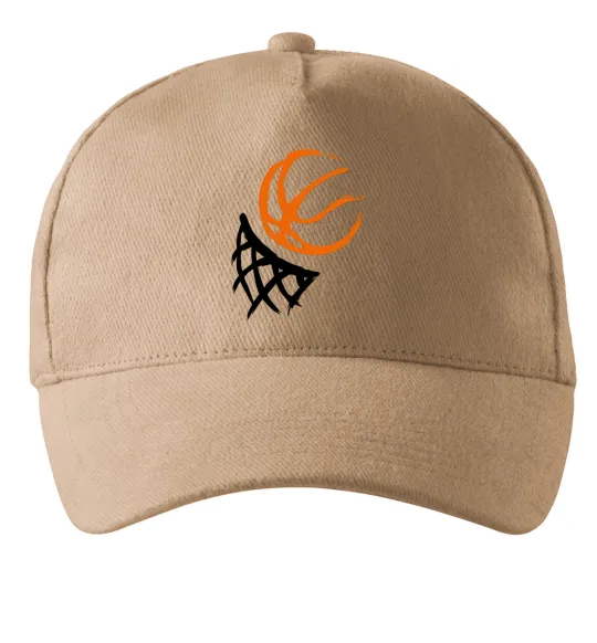 Кепка Баскетбольне кільце арт Песочный фото