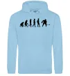 Женская толстовка (худи) Еволюція хокей Голубой фото