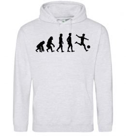 Женская толстовка (худи) Еволюція футбол