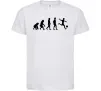 Детская футболка Еволюція футбол Белый фото