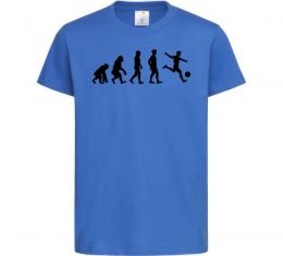 Дитяча футболка Еволюція футбол