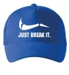 Кепка Just break it Яскраво-синій фото