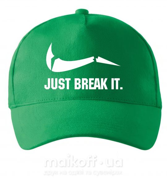 Кепка Just break it Зелений фото