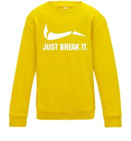 Детский Свитшот Just break it Детский Свитшот Just break it