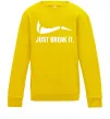 Дитячий світшот Just break it Сонячно жовтий Дитячий світшот Just break it Сонячно жовтий фото