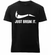 Чоловіча преміум футболка Just break it Чорний фото