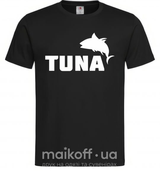 Чоловіча футболка Tuna Чорний фото