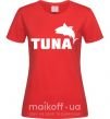 Женская футболка Tuna Красный фото