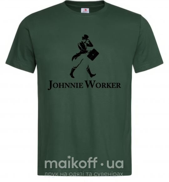 Чоловіча футболка Johnnie Worker Темно-зелений фото