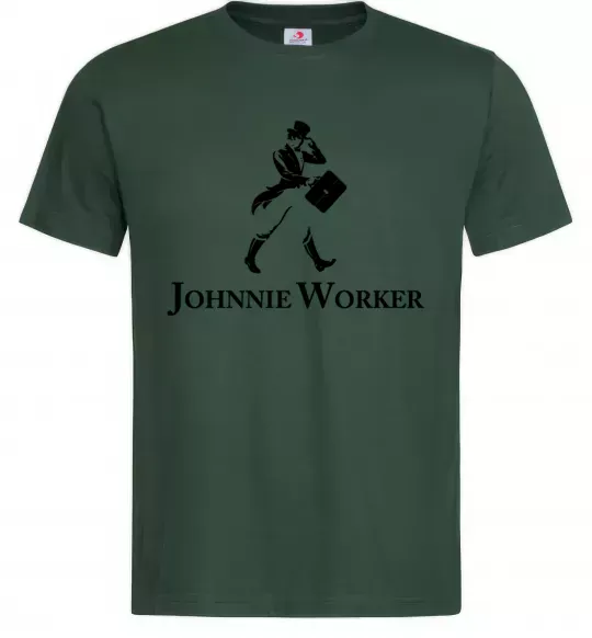 Мужская футболка Johnnie Worker Темно-зеленый фото
