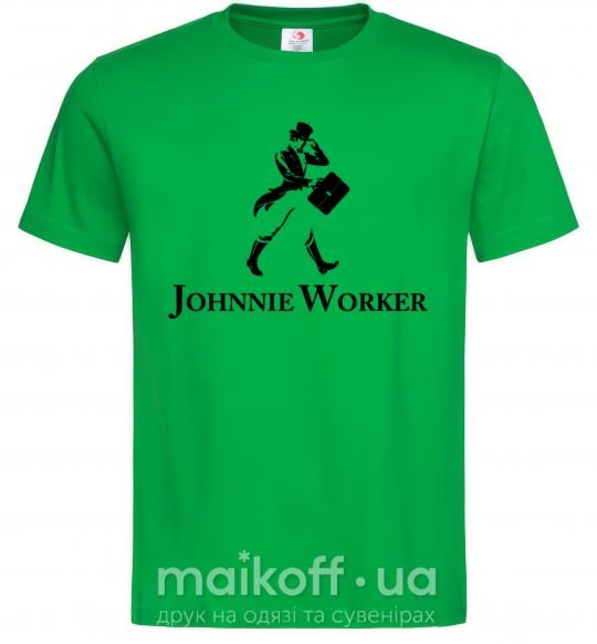 Чоловіча футболка Johnnie Worker Зелений фото