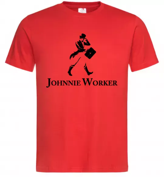 Мужская футболка Johnnie Worker Красный фото
