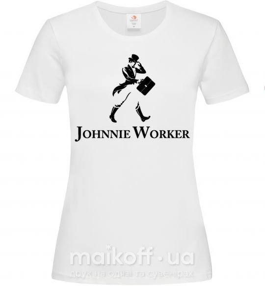Жіноча футболка Johnnie Worker Білий фото
