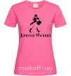 Женская футболка Johnnie Worker Ярко-розовый фото