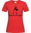 Женская футболка Johnnie Worker Красный Женская футболка Johnnie Worker Красный фото
