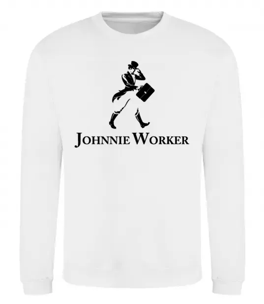 Свитшот Johnnie Worker Белый фото