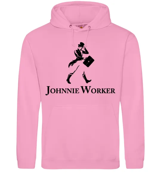 Чоловіча толстовка (худі) Johnnie Worker Рожевий фото