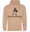 Мужская толстовка (худи) Johnnie Worker Песочный фото