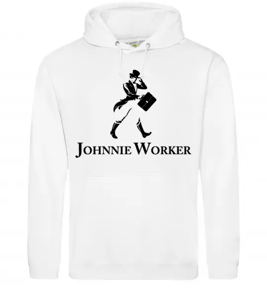 Жіноча толстовка (худі) Johnnie Worker Білий фото