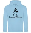 Жіноча толстовка (худі) Johnnie Worker Блакитний фото
