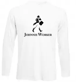 Лонгслів Johnnie Worker Білий фото