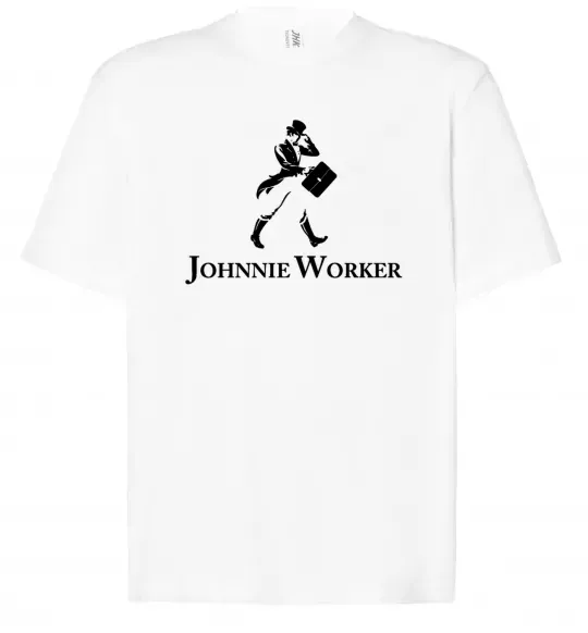 Футболка Оверсайз Johnnie Worker Белый фото