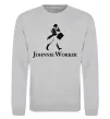 Світшот Johnnie Worker Сірий меланж фото