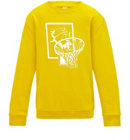 Дитячий світшот Баскетбольний м'яч та кільце