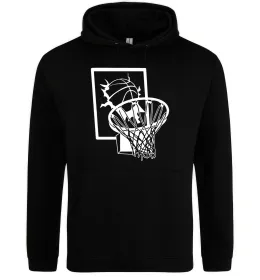 Женская толстовка (худи) Let`s do basket Черный фото