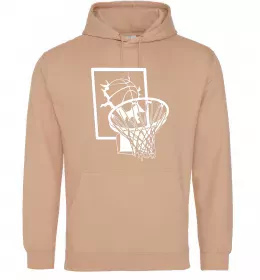 Женская толстовка (худи) Basketball love Черный фото