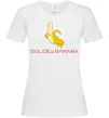Женская футболка Dolce banana Белый фото