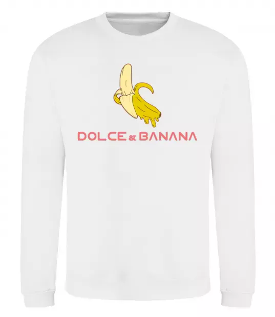 Свитшот Dolce banana Белый фото