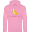 Мужская толстовка (худи) Dolce banana Розовый фото