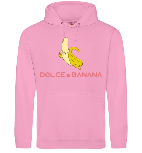 Женская толстовка (худи) Dolce banana Розовый фото