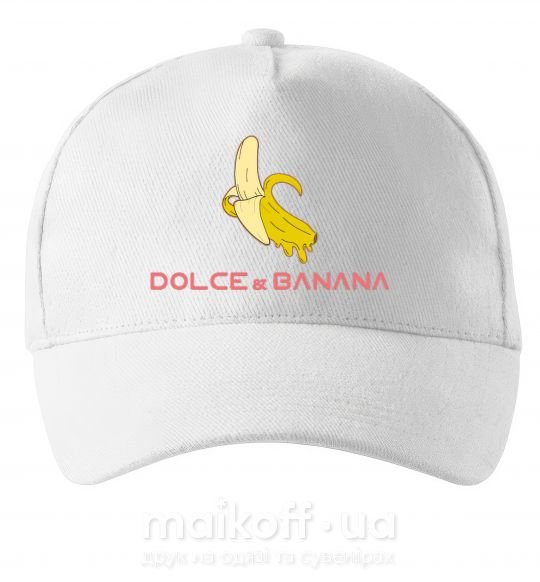 Кепка Dolce banana Білий фото