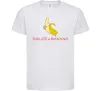 Дитяча футболка Dolce banana Білий фото